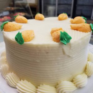Schuyler's nut-free carrot cake 